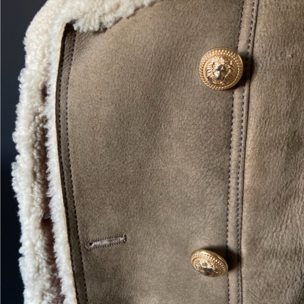 BALMAIN Shearling - Picture 4 of 17